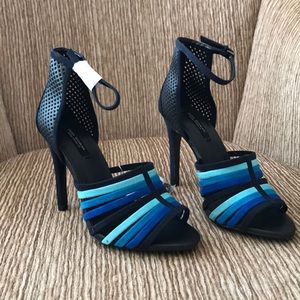 NWT Zara Sandals Heels Peeptoe Pumps 36 | 6